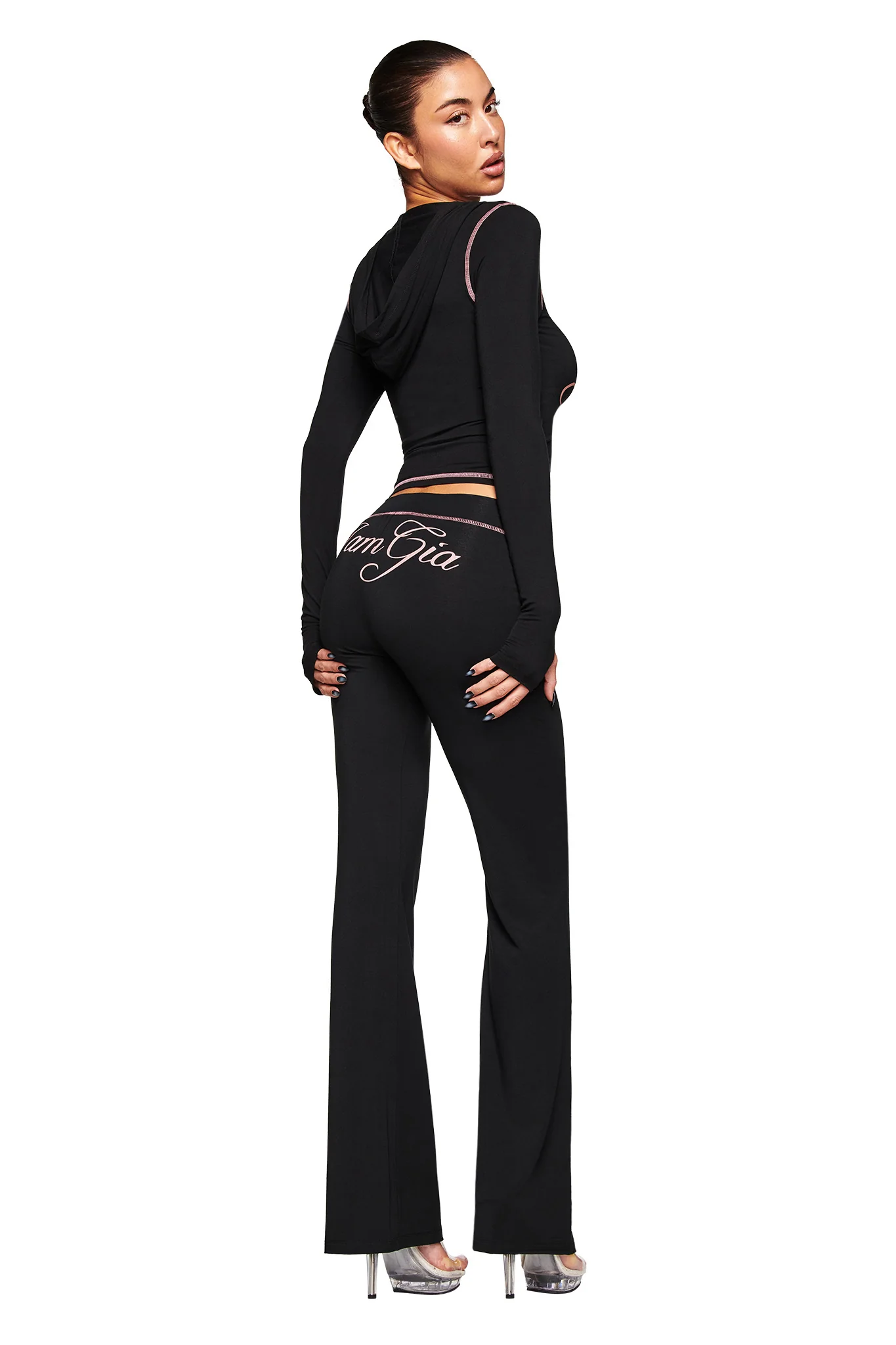 BLARE HOODIE - BLACK - Image 3